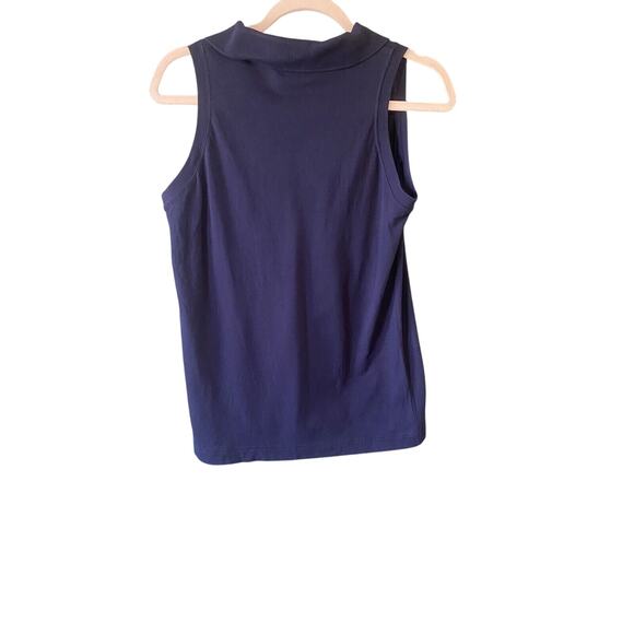 Sergio Tacchini Shirt Womens Medium Vintage Tennis Polo Old Money Preppy Tank - Picture 5 of 11